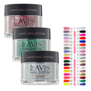 Lavis Acrylic & Dip Powder Part 3(36 Colors): 073 - 108 - 1oz - DTK Nail Supply