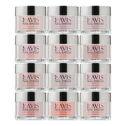 LAVIS ACRYLIC KIT 1 (01 - 12) - DTK Nail Supply