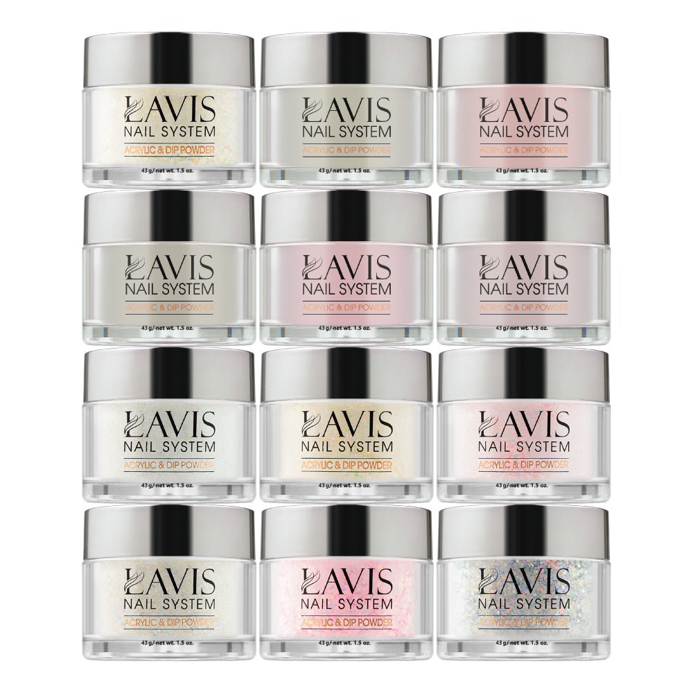 LAVIS ACRYLIC KIT 2 (13 - 24) - DTK Nail Supply