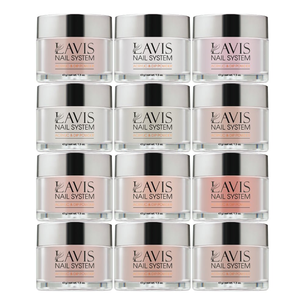 LAVIS ACRYLIC KIT 4 (37 - 48) - DTK Nail Supply