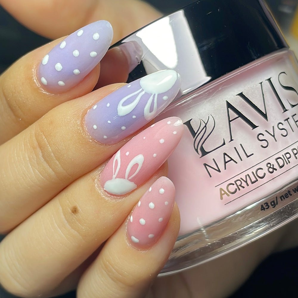 Lavis Acrylic Powder - 166 Haute Pink - DTK Nail Supply