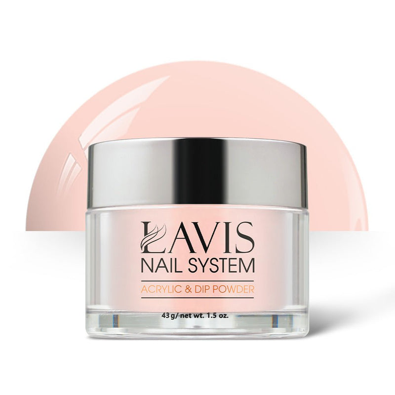 Lavis Acrylic Powder - 279 Pink Nude - DTK Nail Supply