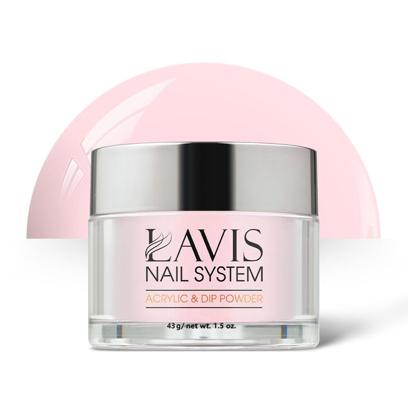 Lavis Acrylic Powder - 281 Prettiest Pink - DTK Nail Supply