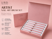 Lavis Artist Nail Art Brushes - DTK Nail Supply