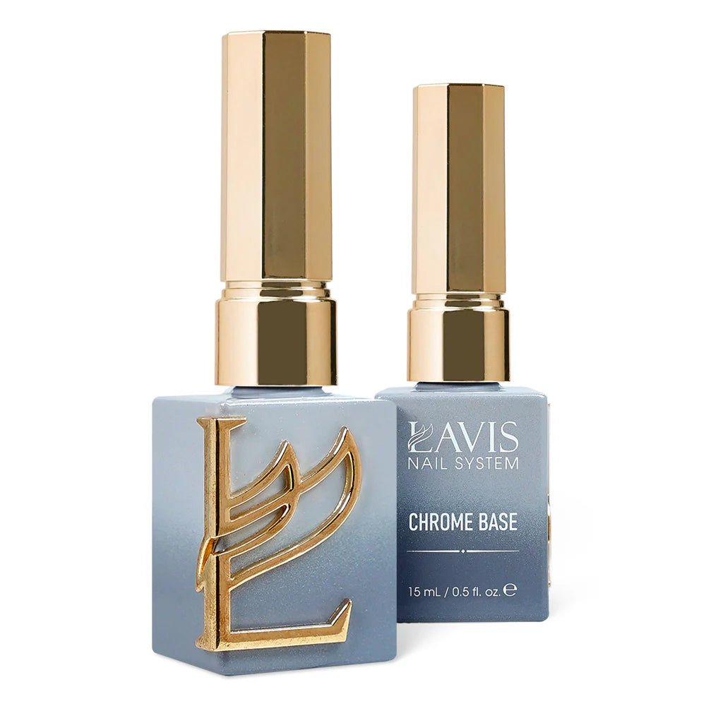 Lavis Base - Top, Super White, Super Black, Blooming, Foil Transfer Gel, Milky Top, Chrome Base, Chrome Matte Top - DTK Nail Supply