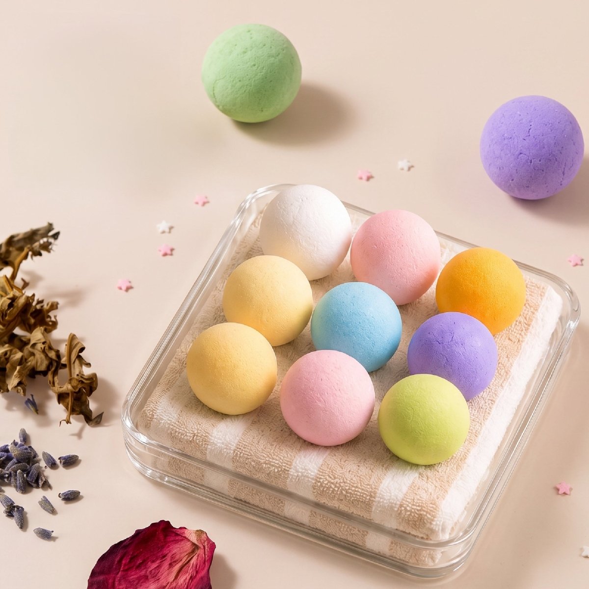 LAVIS Bath Bomb: Buy 5, Get 1 FREE - DTK Nail Supply