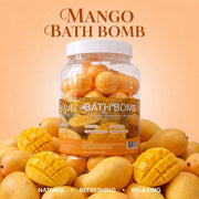 LAVIS Bath Bomb - Mango - DTK Nail Supply