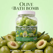 LAVIS Bath Bomb - Olive - DTK Nail Supply