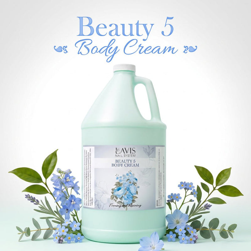 LAVIS - Beauty 5 - Body Cream - 1Gallon - DTK Nail Supply