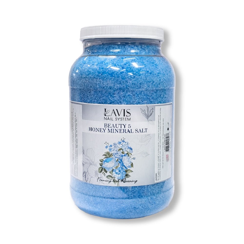 LAVIS - Beauty No.5 Honey Mineral Salt - 1 gallon - DTK Nail Supply