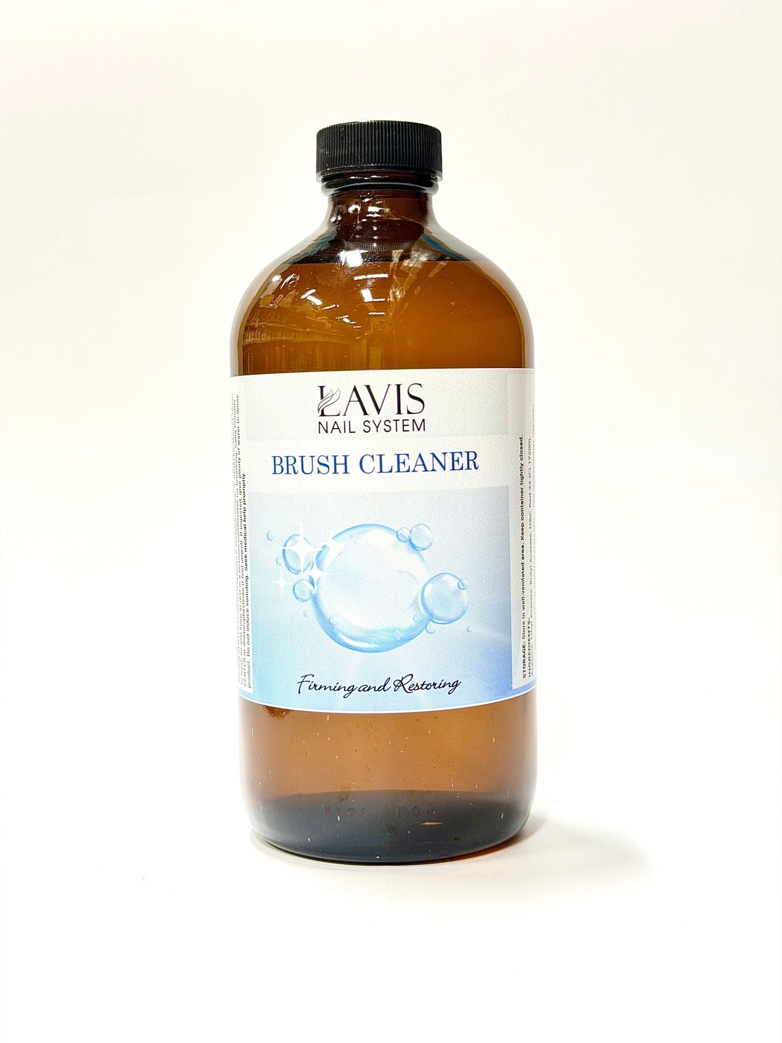 LAVIS Brush Cleaner 16 oz - DTK Nail Supply