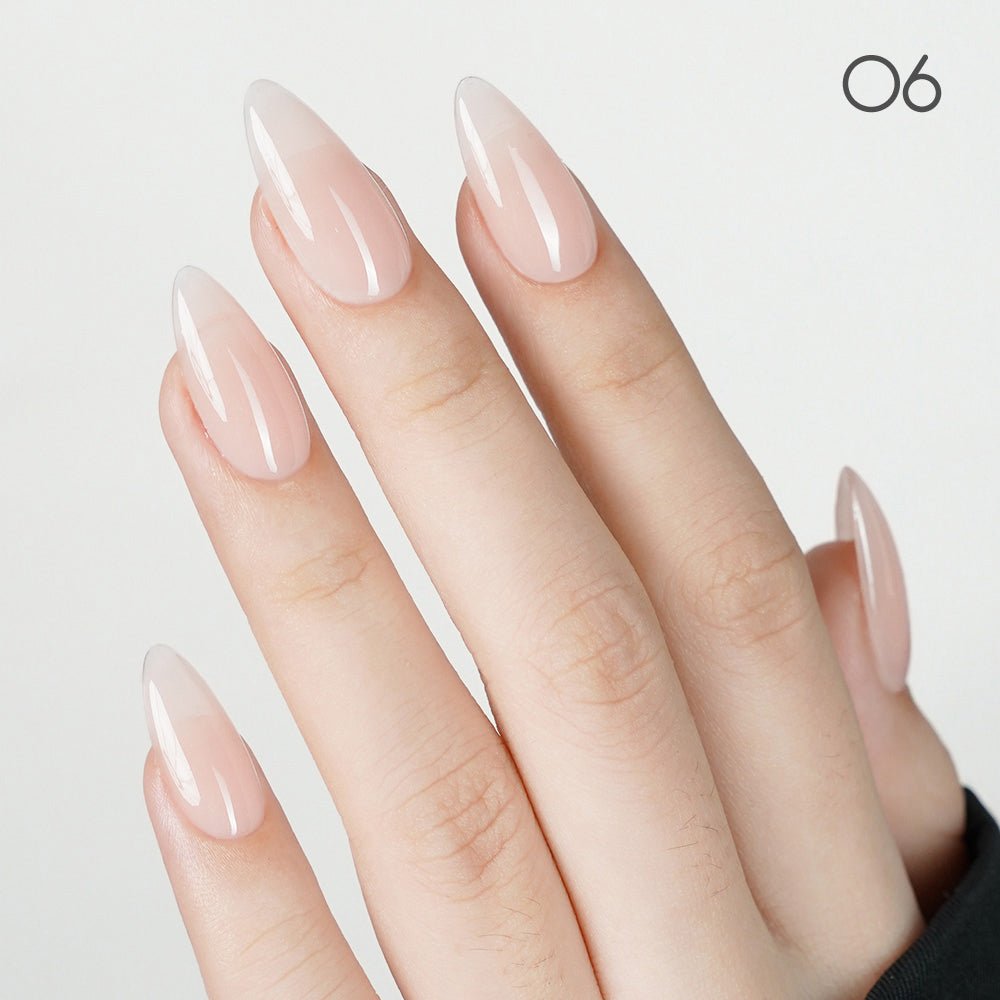 LAVIS Builder Gel 2 - 06 Pastel Mellow - Gel Polish 15ml - DTK Nail Supply