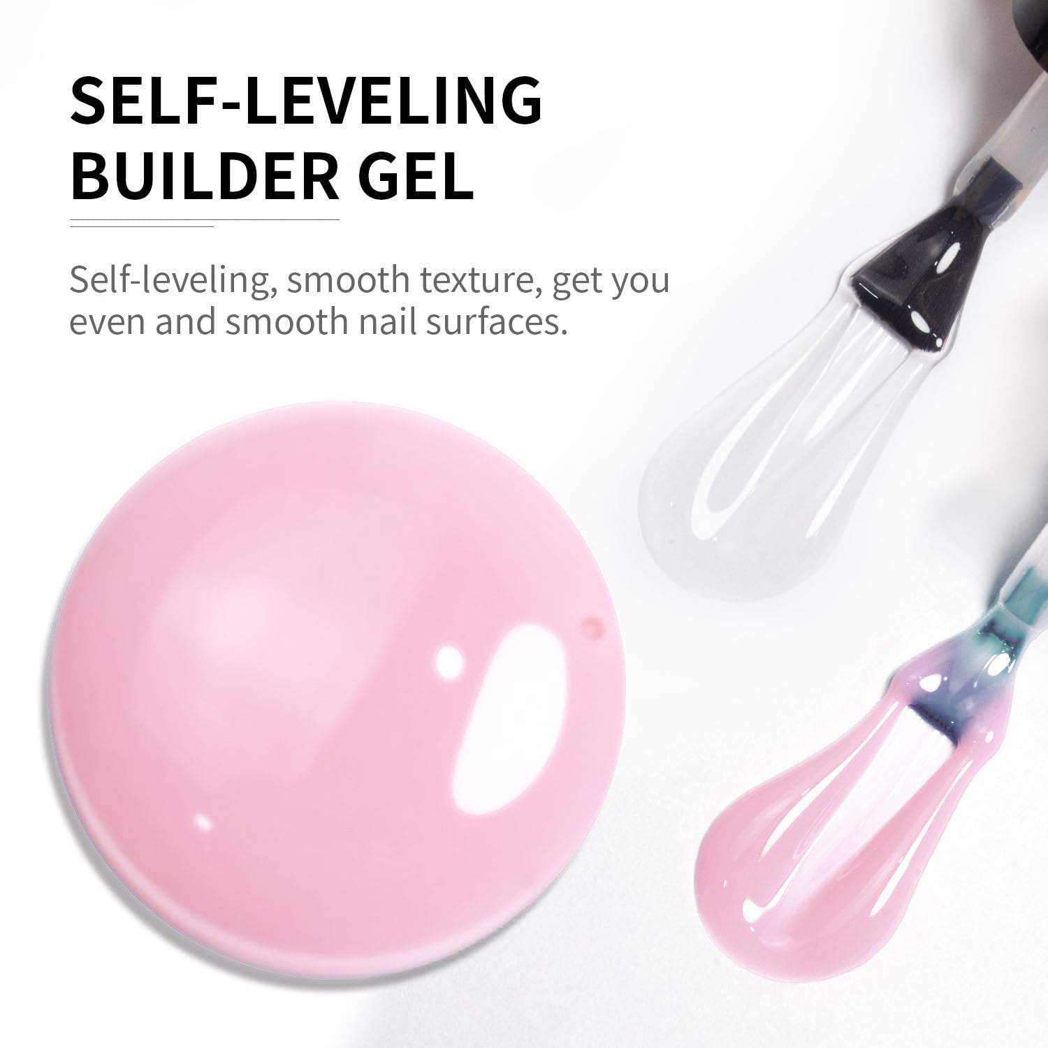 LAVIS Builder Gel 2 - 17 Pink Sugar - Gel Polish 15ml - DTK Nail Supply