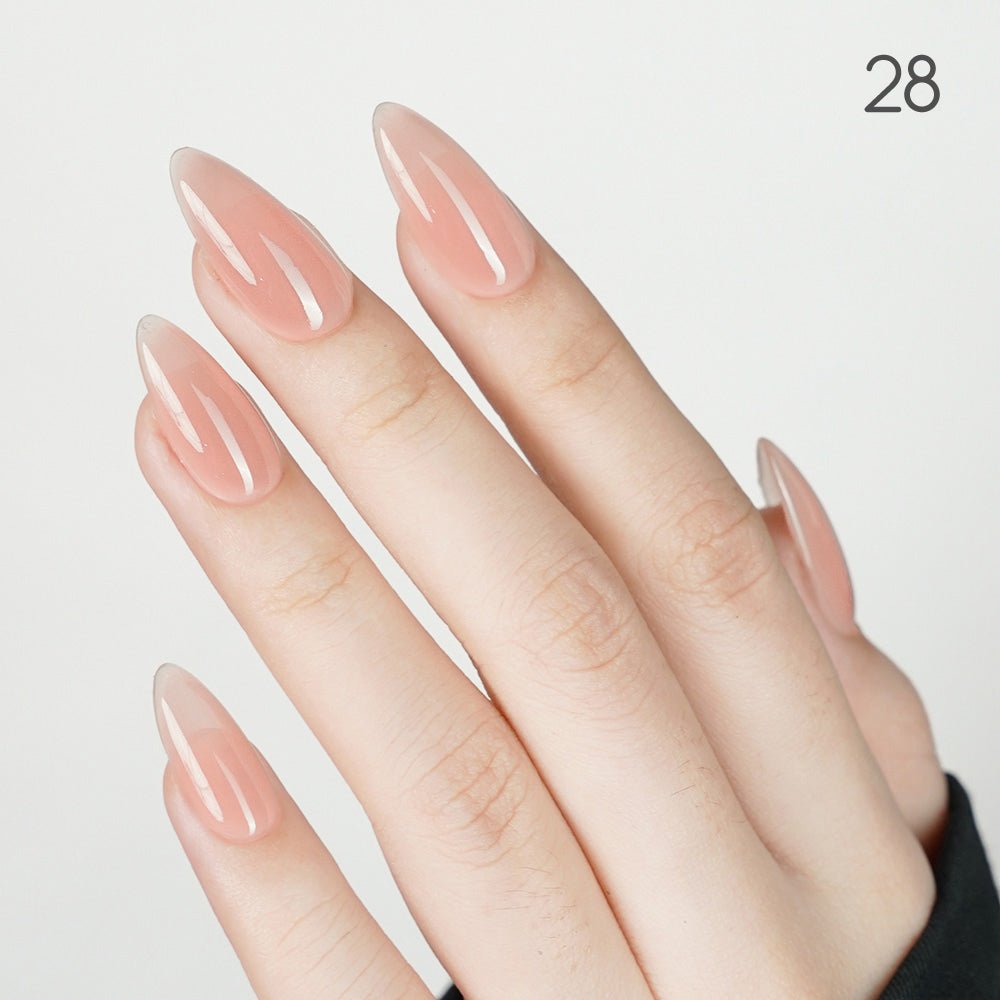 LAVIS Builder Gel 2 - 28 Sunset Rose - Gel Polish 15ml - DTK Nail Supply