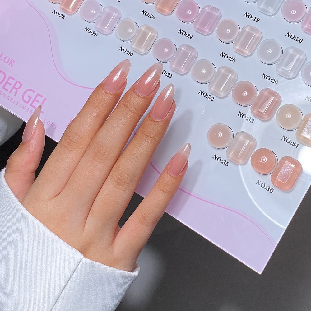 LAVIS Builder Gel 2 - 28 Sunset Rose - Gel Polish 15ml - DTK Nail Supply