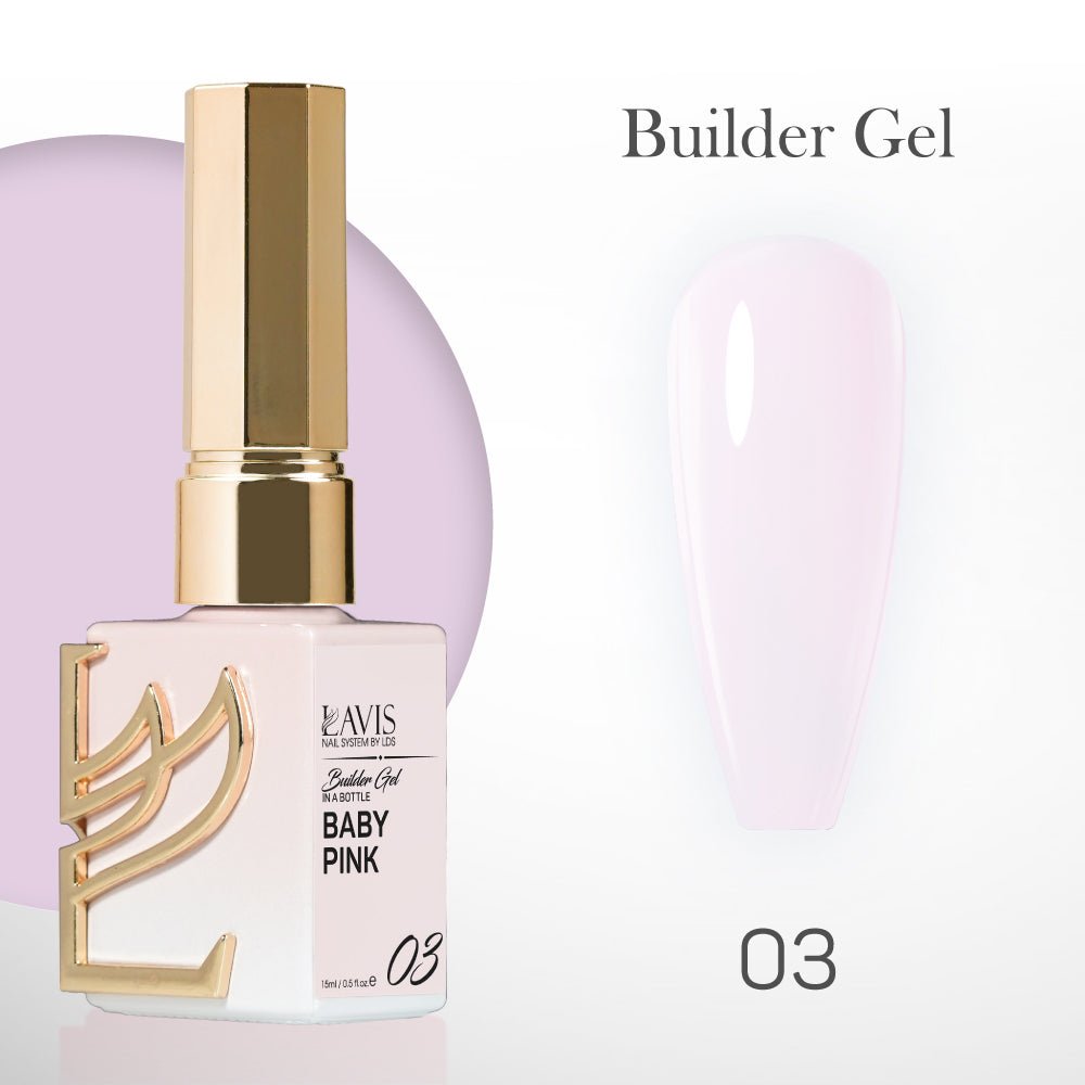 LAVIS Builder Gel In The Bottle - B03 - Gel Polish 15ml - DTK Nail Supply