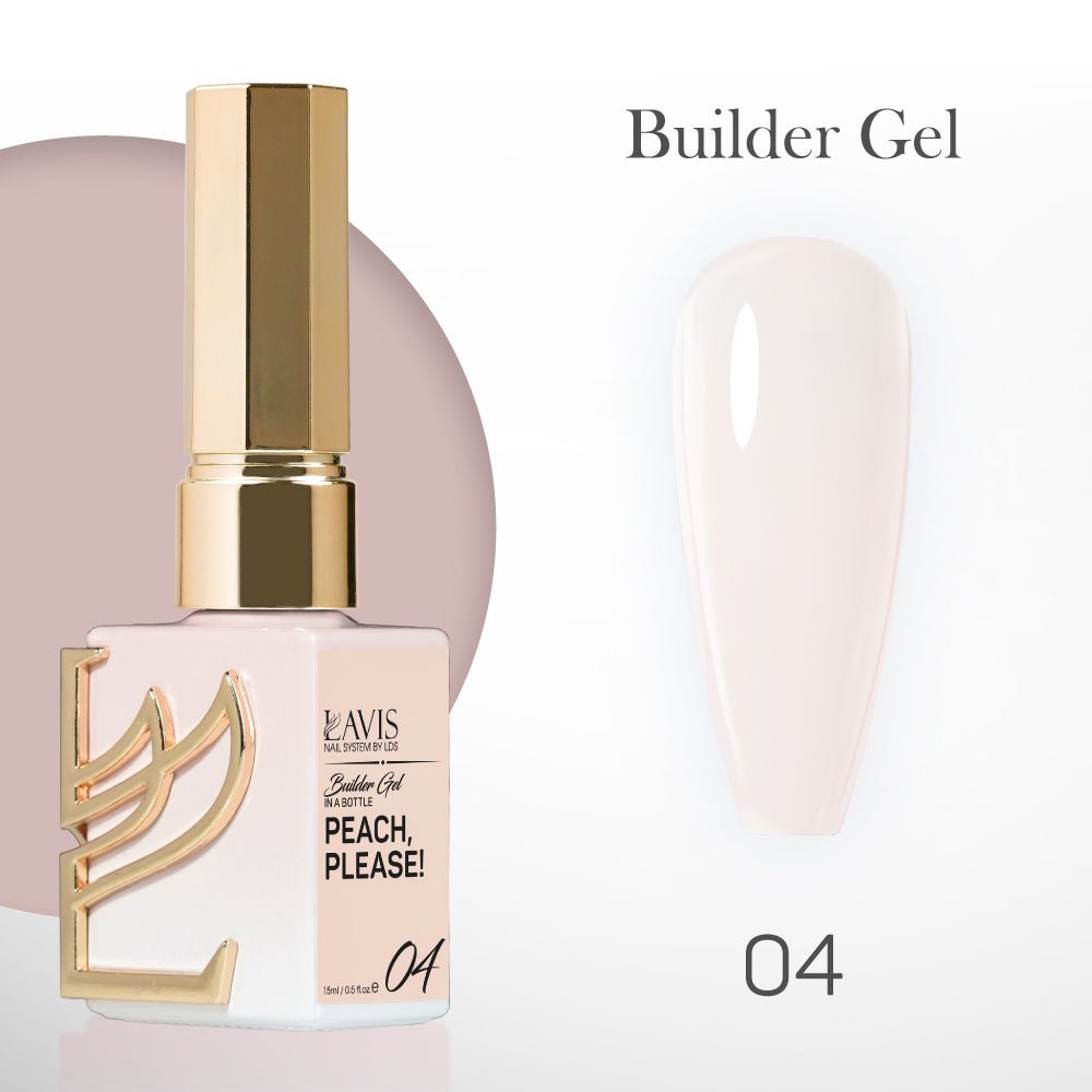 LAVIS Builder Gel In The Bottle - B04 - Gel Polish 15ml - DTK Nail Supply