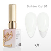 LAVIS Builder Gel In The Bottle - B1 - 01 French White - Gel Polish 0.5oz - DTK Nail Supply
