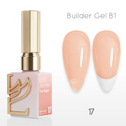 LAVIS Builder Gel In The Bottle - B1 - 17 Pink Sugar - Gel Polish 0.5oz - DTK Nail Supply