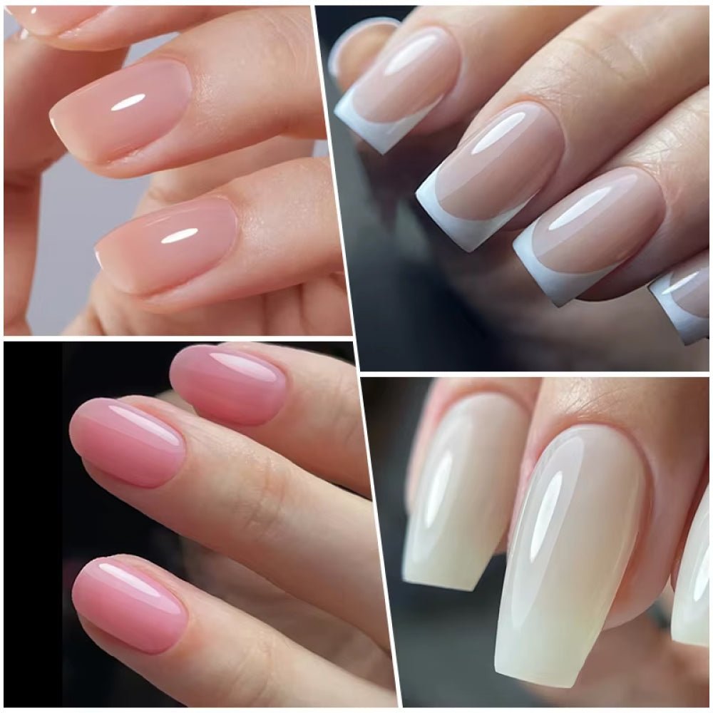 LAVIS Builder Gel In The Bottle - B1 - Set 36 Colors - Gel Polish 0.5oz - DTK Nail Supply