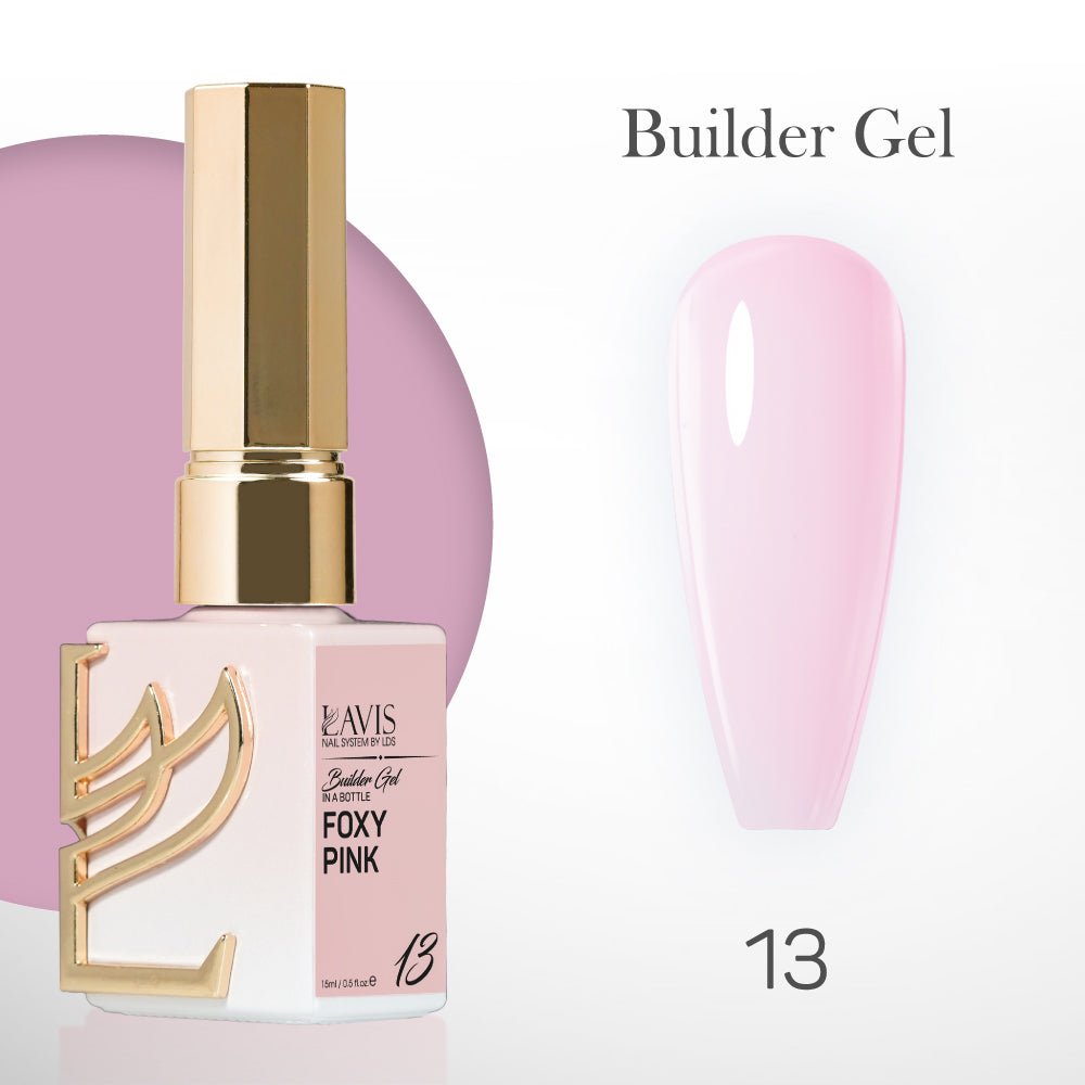 LAVIS Builder Gel In The Bottle - B13 - Gel Polish 15ml - DTK Nail Supply