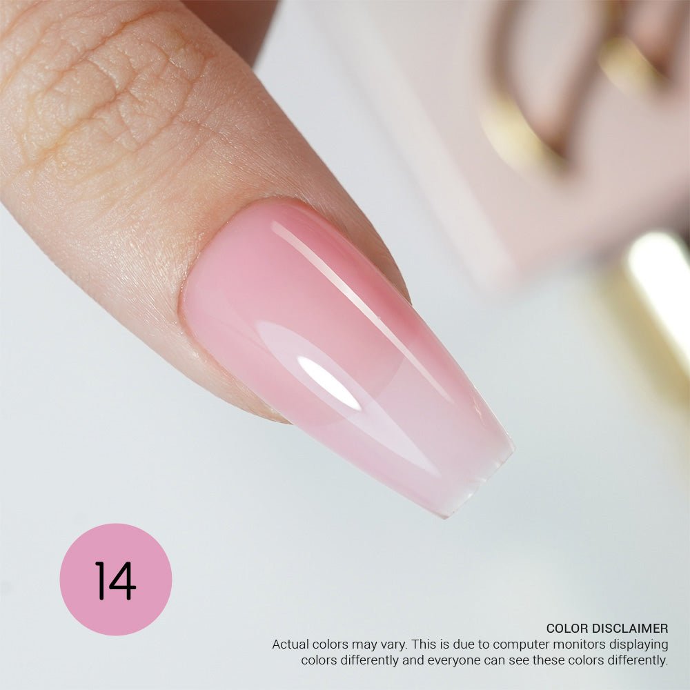 LAVIS Builder Gel In The Bottle - B14 - Gel Polish 15ml - DTK Nail Supply