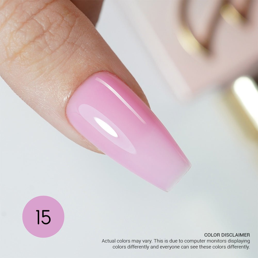 LAVIS Builder Gel In The Bottle - B15 - Gel Polish 15ml - DTK Nail Supply
