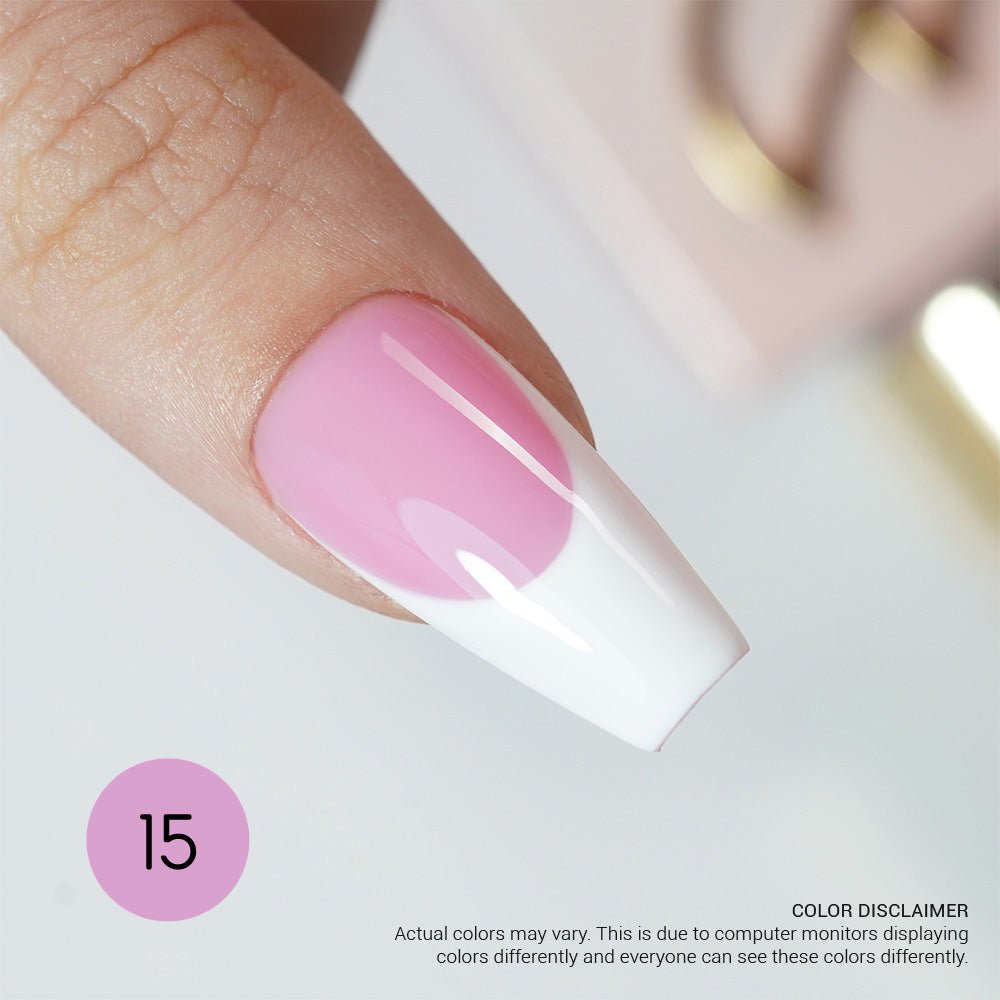 LAVIS Builder Gel In The Bottle - B15 - Gel Polish 15ml - DTK Nail Supply