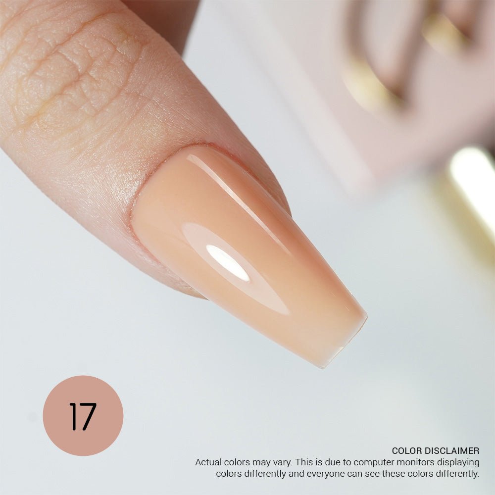 LAVIS Builder Gel In The Bottle - B17 - Gel Polish 15ml - DTK Nail Supply
