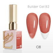 LAVIS Builder Gel In The Bottle - B2 - 08 Two Lips - Gel Polish 0.5oz - DTK Nail Supply