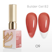 LAVIS Builder Gel In The Bottle - B2 - 09 Cherry Bomb - Gel Polish 0.5oz - DTK Nail Supply