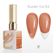 LAVIS Builder Gel In The Bottle - B2 - 17 Bronze Stalic - Gel Polish 0.5oz - DTK Nail Supply