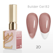 LAVIS Builder Gel In The Bottle - B2 - 20 Berry Mousse - Gel Polish 0.5oz - DTK Nail Supply