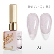 LAVIS Builder Gel In The Bottle - B2 - 34 Aurora Prism - Gel Polish 0.5oz - DTK Nail Supply