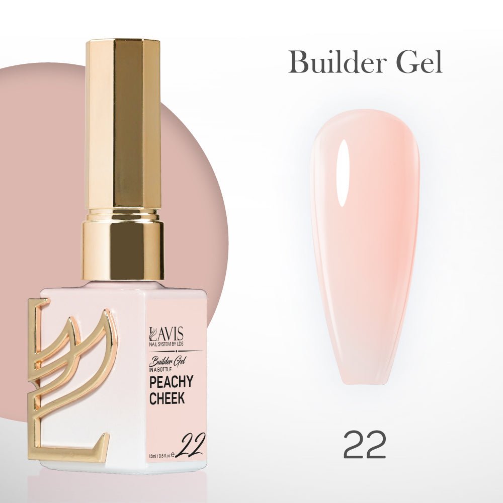 LAVIS Builder Gel In The Bottle - B22 - Gel Polish 15ml - DTK Nail Supply