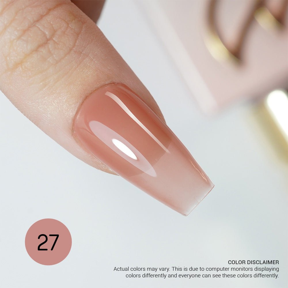 LAVIS Builder Gel In The Bottle - B27 - Gel Polish 15ml - DTK Nail Supply