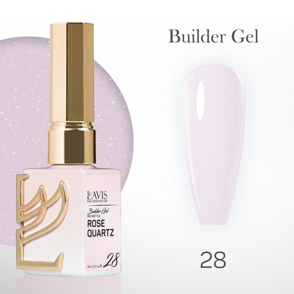 LAVIS Builder Gel In The Bottle - B28 - Gel Polish 15ml - DTK Nail Supply