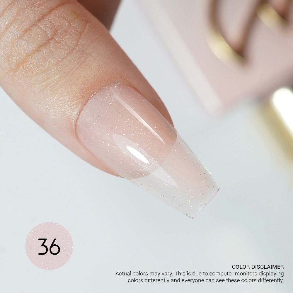 LAVIS Builder Gel In The Bottle Set 36 Colors V2 - DTK Nail Supply