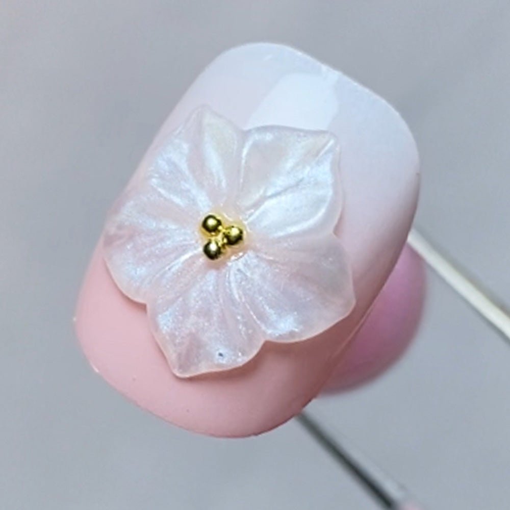 LAVIS Builder Gel Jar Non Sticky - 03 Pearl White 30g - DTK Nail Supply