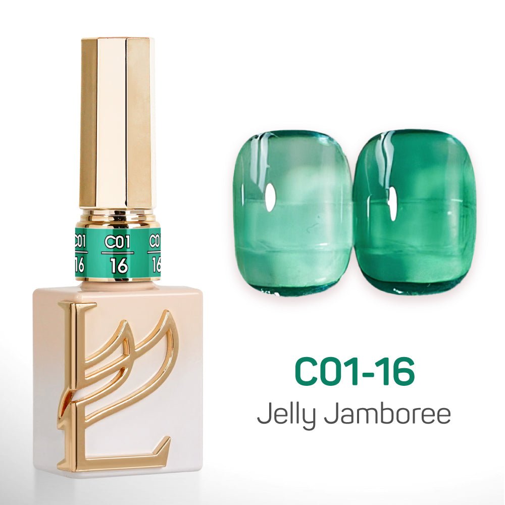 LAVIS C01 - 16 - Gel Polish 0.5 oz - Jelly Jamboree Collection - DTK Nail Supply