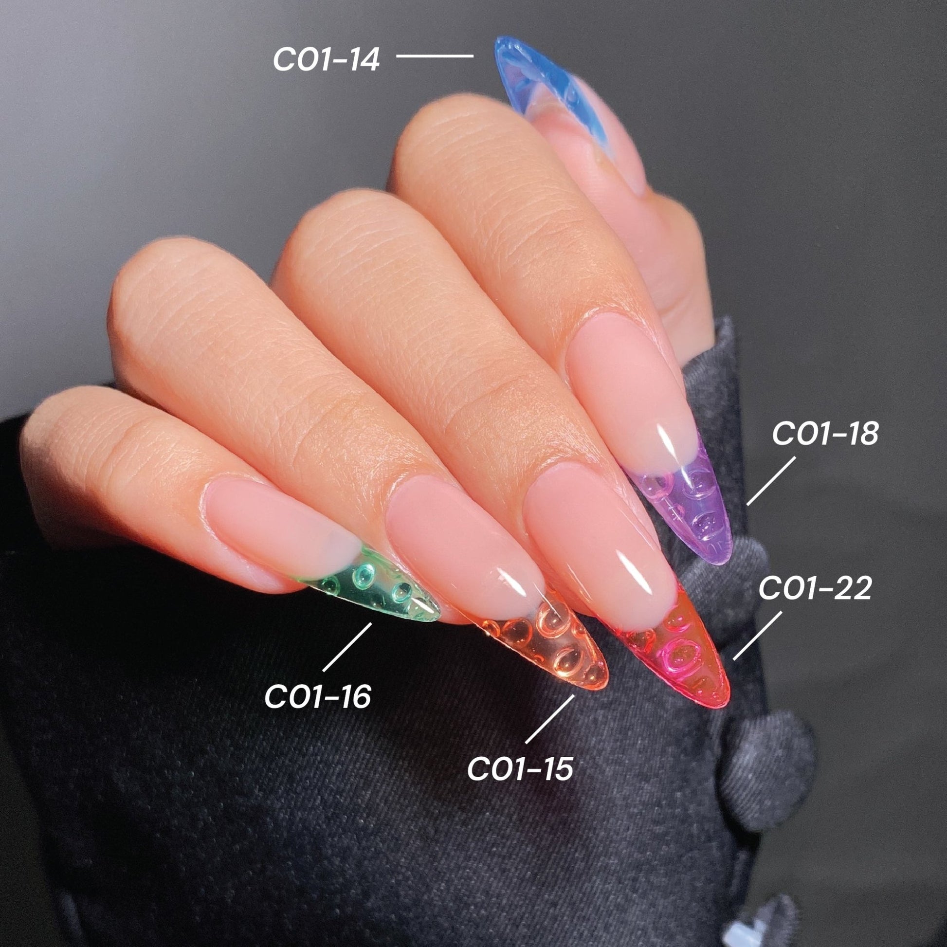 LAVIS C01 - 18 - Gel Polish 0.5 oz - Jelly Jamboree Collection - DTK Nail Supply