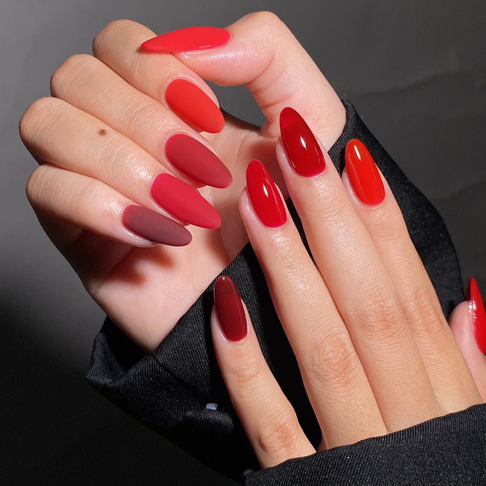 LAVIS C02 - 04 - Gel Polish 0.5 oz - Scarlet Bloom Collection - DTK Nail Supply