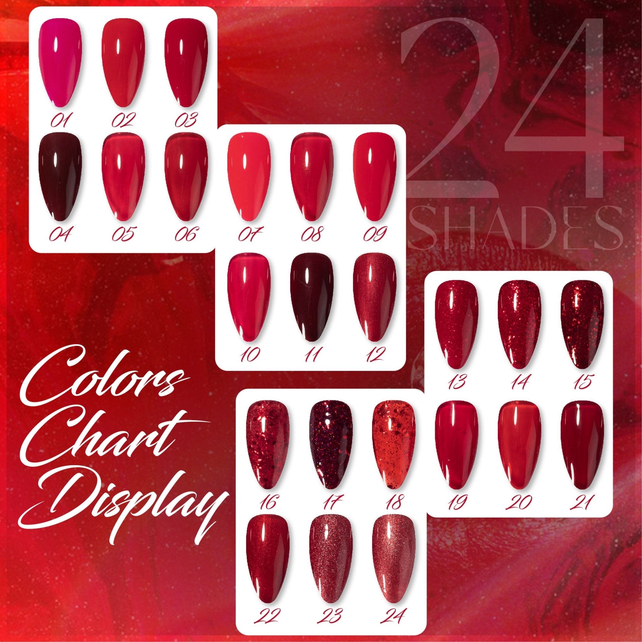 LAVIS C02 - 12 - Gel Polish 0.5 oz - Scarlet Bloom Collection - DTK Nail Supply