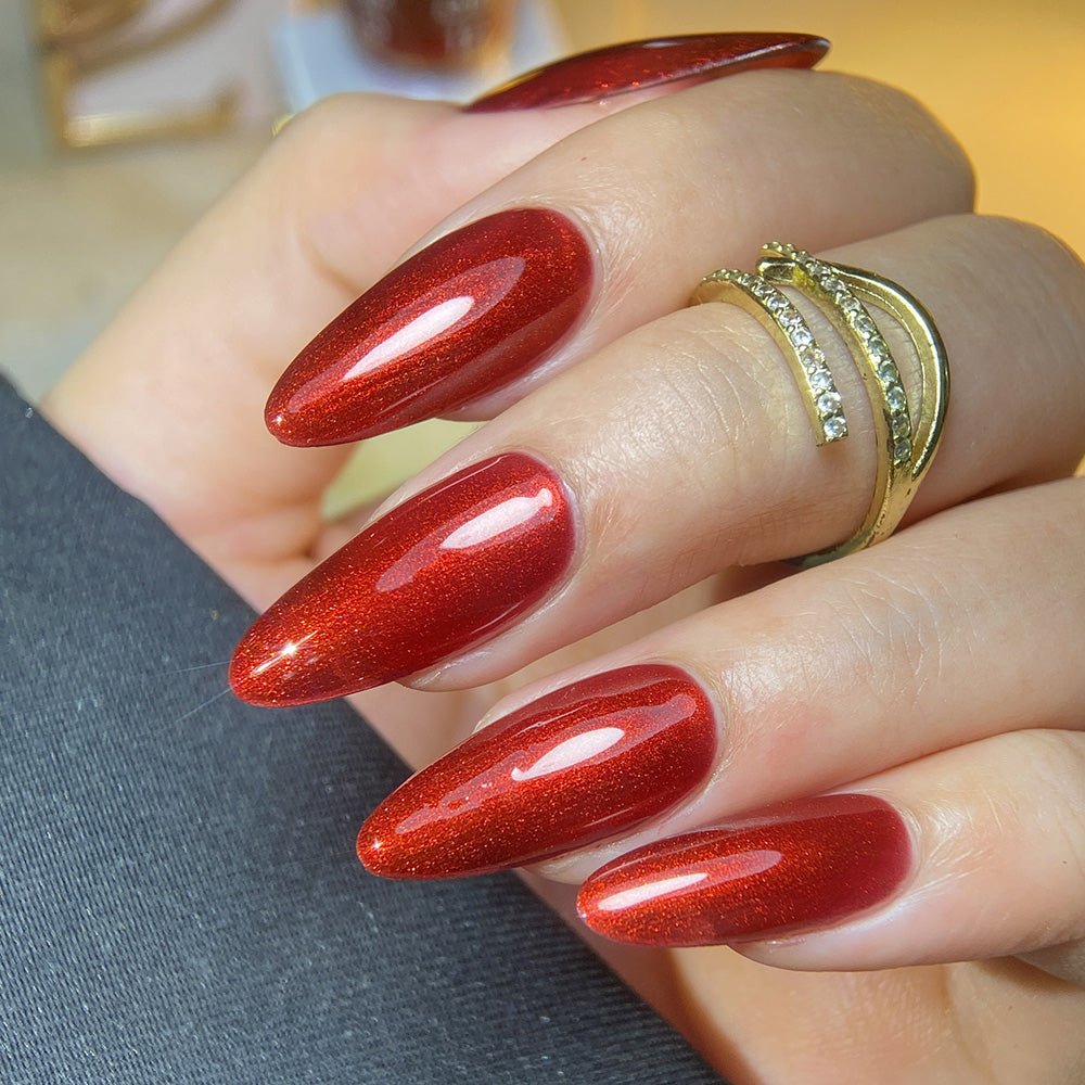 LAVIS C02 - 12 - Gel Polish 0.5 oz - Scarlet Bloom Collection - DTK Nail Supply