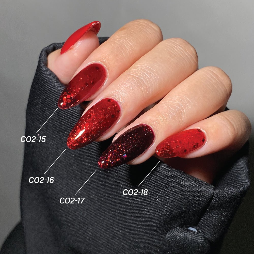 LAVIS C02 - 15 - Gel Polish 0.5 oz - Scarlet Bloom Collection - DTK Nail Supply