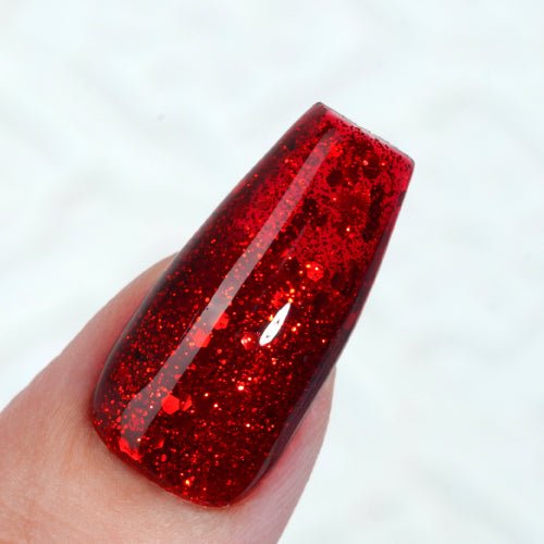 LAVIS C02 - 16 - Gel Polish 0.5 oz - Scarlet Bloom Collection - DTK Nail Supply