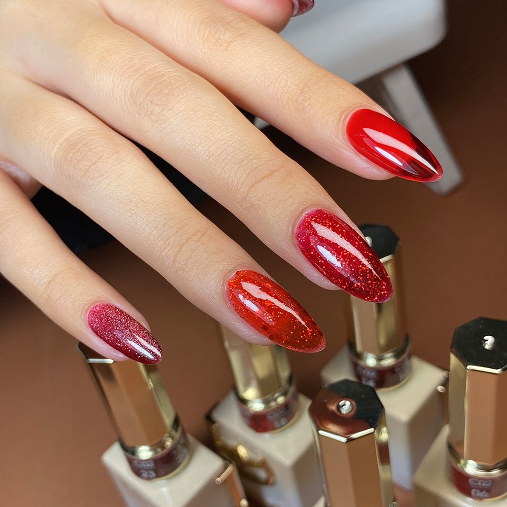 LAVIS C02 (Ver2) - 19 - Gel Polish 0.5 oz - Scarlet Bloom Collection - DTK Nail Supply