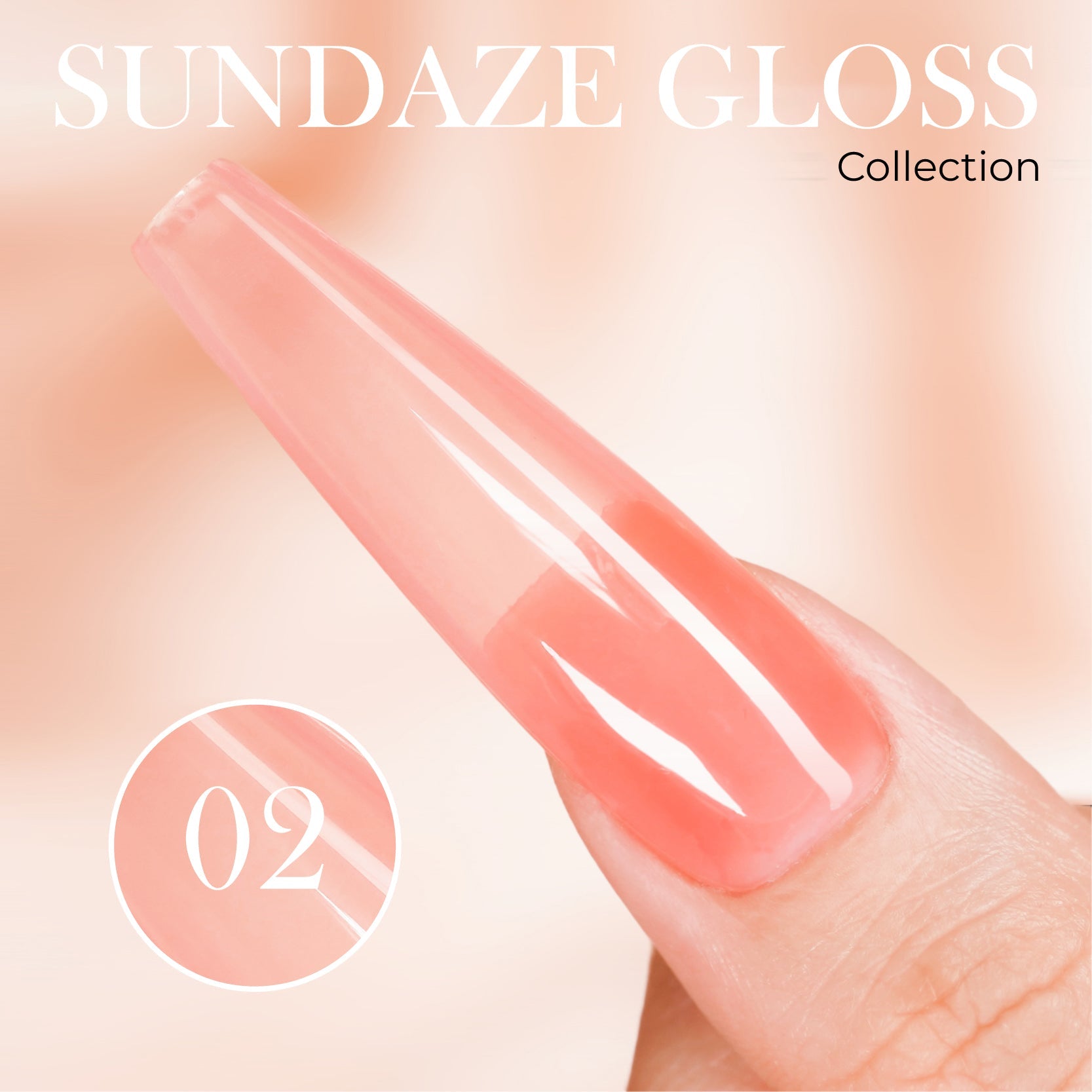 LAVIS C03 - 02 - Gel Polish 0.5 oz - Sundaze Gloss Collection - DTK Nail Supply