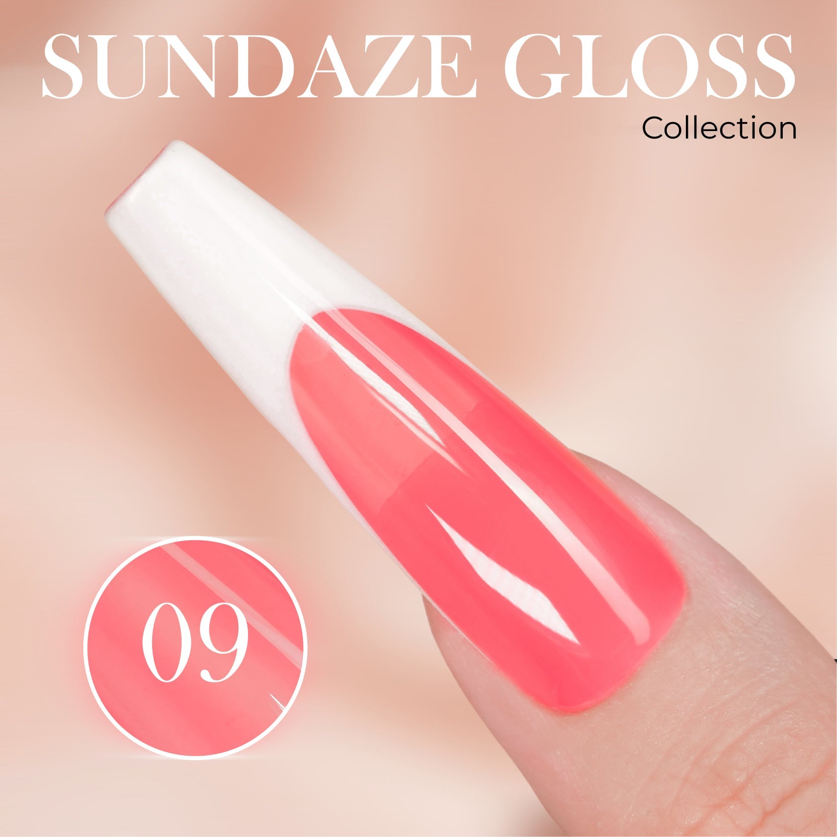 LAVIS C03 - 09 - Gel Polish 0.5 oz - Sundaze Gloss Collection - DTK Nail Supply