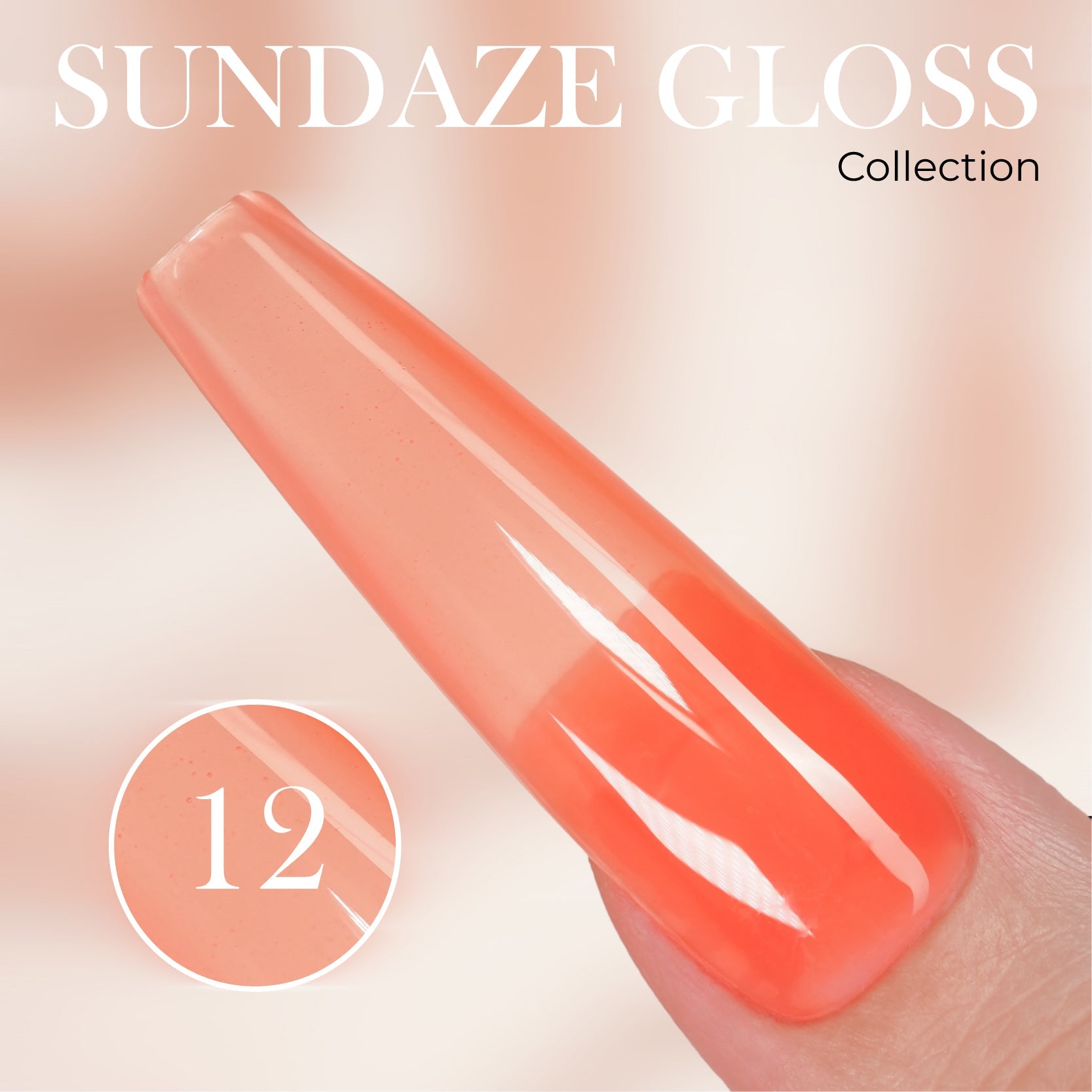 LAVIS C03 - 12 - Gel Polish 0.5 oz - Sundaze Gloss Collection - DTK Nail Supply